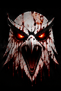 Stage IV: The Scream — the bird's mask at this point of the infection
